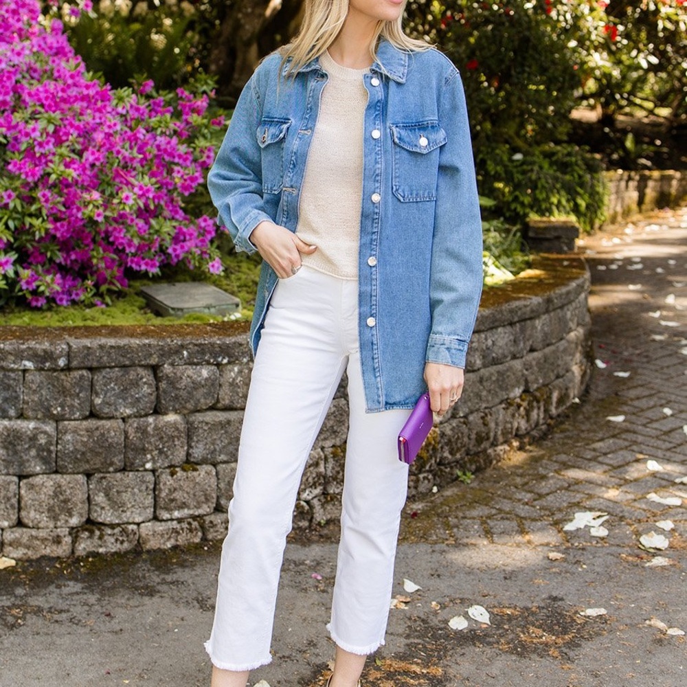 Women's White Jeans